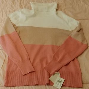 NWT Striped Turtle neck